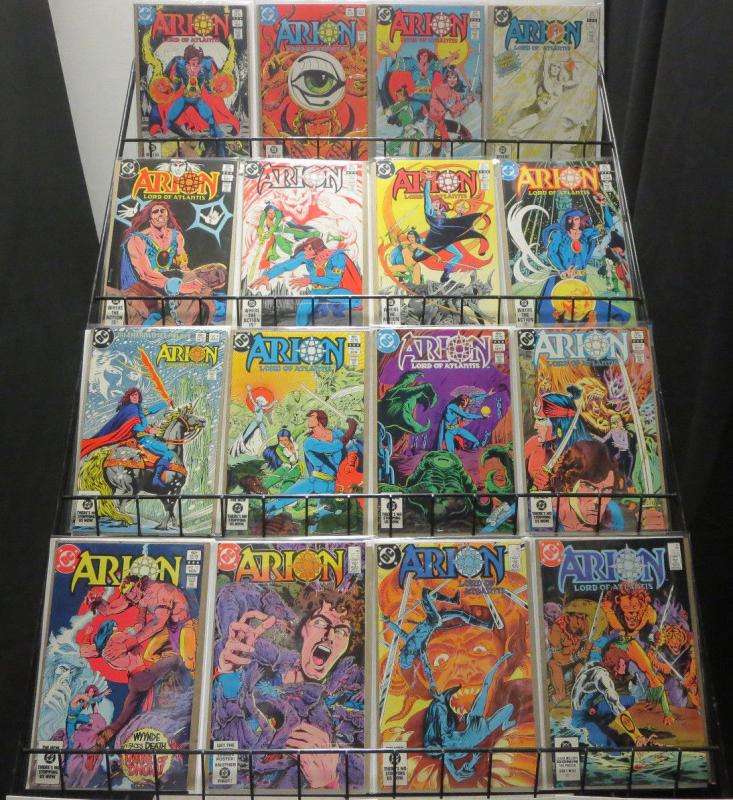 Arion- Lord of Atlantis (DC 1982) #1-16 Lot Sword and Sorcery Cosmos Hero