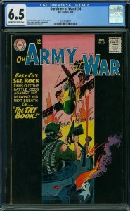 Our Army at War #134 (1963) CGC 6.5 FN+