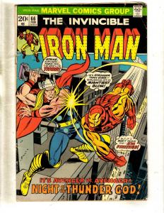 Invincible Iron Man # 66 VG Marvel Comic Book Thor Avengers Hulk Ant-Man J330