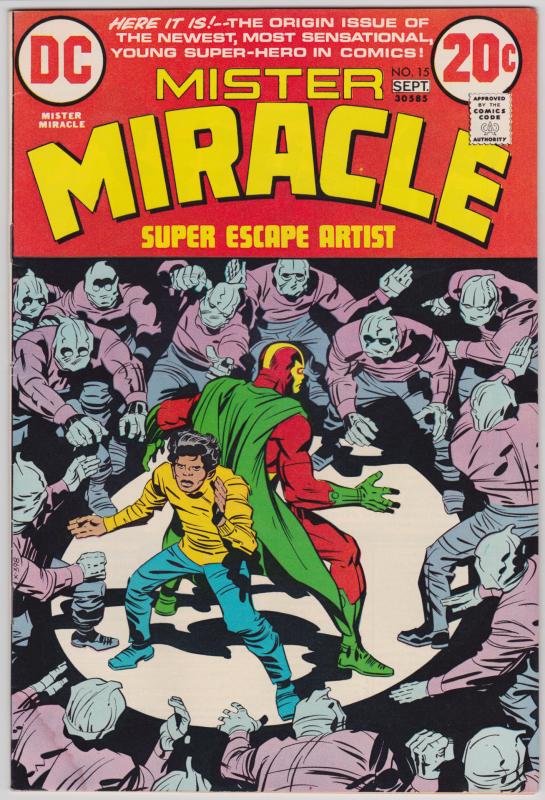 Mister Miracle #15 (Aug 1973, DC) 6.5 FN+