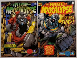 THE RISE OF THE APOCALYPSE #1-4 COMPLETE SET MARVEL COMICS 1996