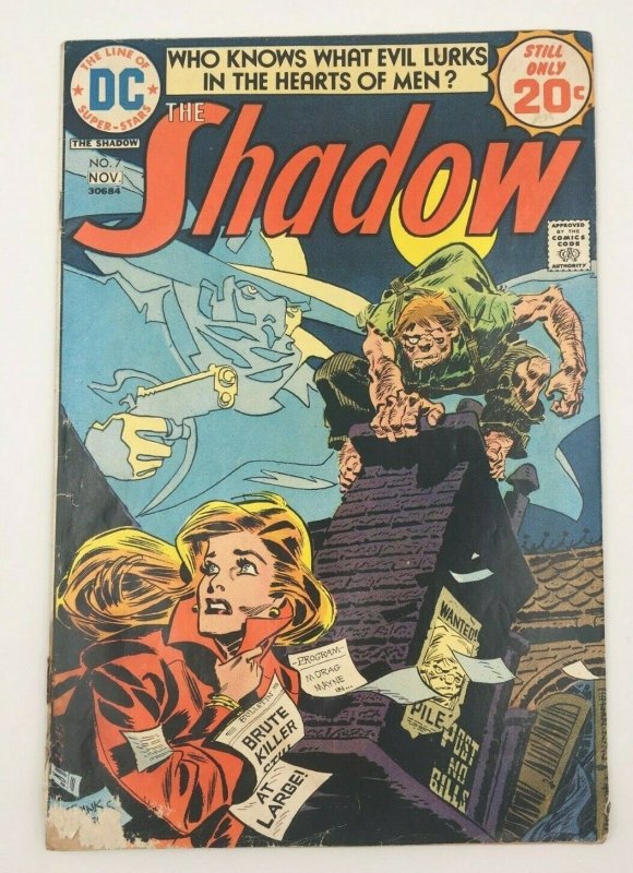 The Shadow #7 (1974) DC Comics ~ Night of the Beast