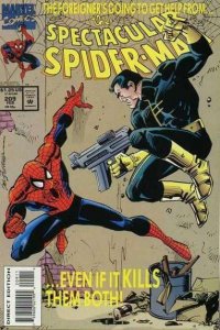 Spectacular Spider-Man (1976 series)  #209, NM- (Stock photo)