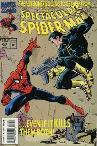 Spectacular Spider-Man (1976 series)  #209, NM (Stock photo)