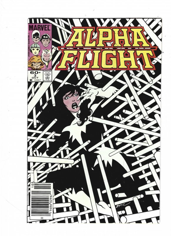 Alpha Flight #2 through 8 (1983) rb1