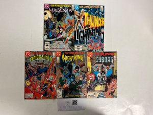 5 Teen Titans Spotlight DC Comic Books # 13 14 15 16 17 Wonder Woman 62 JS68