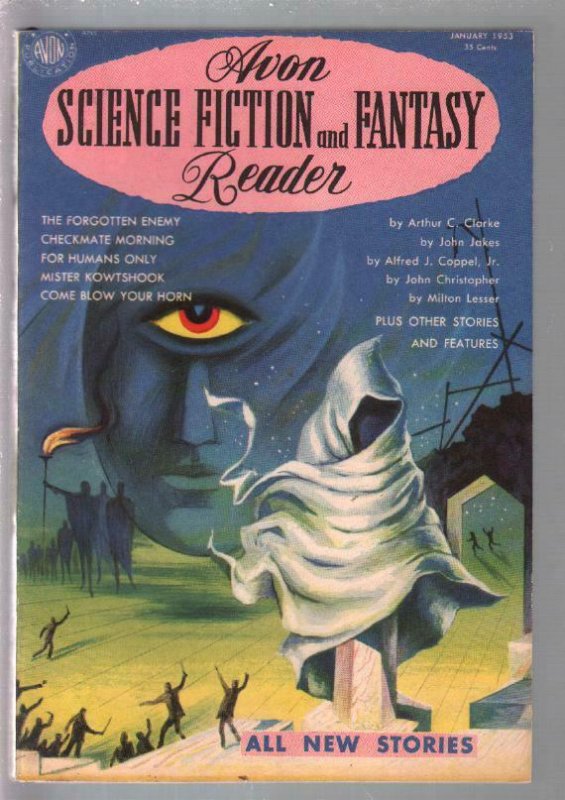 Avon Science Fiction & Fantasy Reader #1 1953-Arthur C Clarke-John Jakes