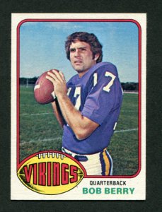 1976 Topps Bob Berry #169 NM-MT++  Minnesota Vikings