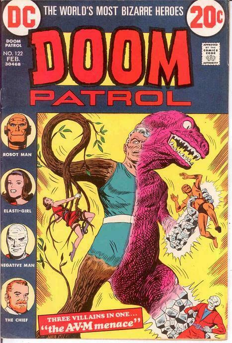 DOOM PATROL 122 VF REPRINTS    Feb. 1973 COMICS BOOK