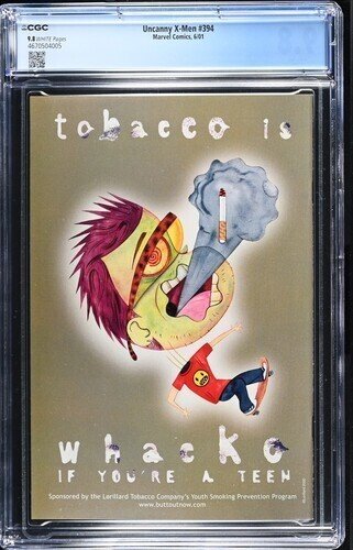 Uncanny  X-Men #394 2001 Marvel Comics CGC 9.8 005