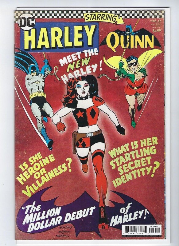 Harley Quinn #20 (2022) Ryan Sook Detective Comics 359 Homage Cardstock Variant