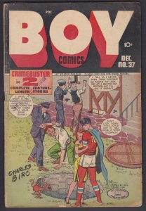 Boy Comics #37 2.5 GD+ Lev Gleason - Dec 1947