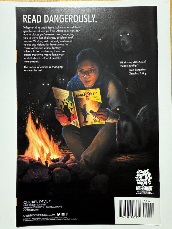 Chicken Devil # 1 NM Rooth Happy Hour Variant Cover Aftershock Comic Book 2 J395