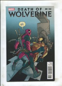 Death of Wolverine #1 - Deadpool Variant (9.2OB) 2014 
