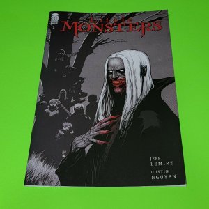 Little Monsters 1 Jeff Lemire rats black white colors NM Doug Mahnke cover