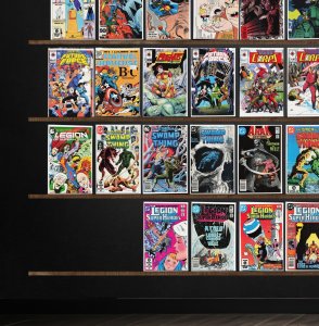 Huge Lot 150+ Comics with Detective Comics, Legion Of Super Heroes & More!