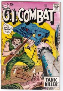 G.I. Combat #67 (Dec-58) GD/VG Affordable-Grade Tank Killer