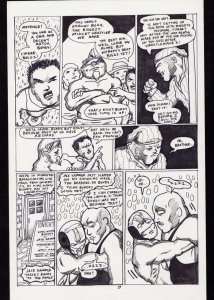 KING KONG BUNDY #2 PG. 17 - BY BRIEN CARDELLO W/COA ON BACK