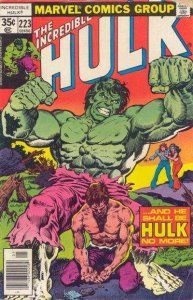 Incredible Hulk (1968 series)  #223, VF- (Stock photo)