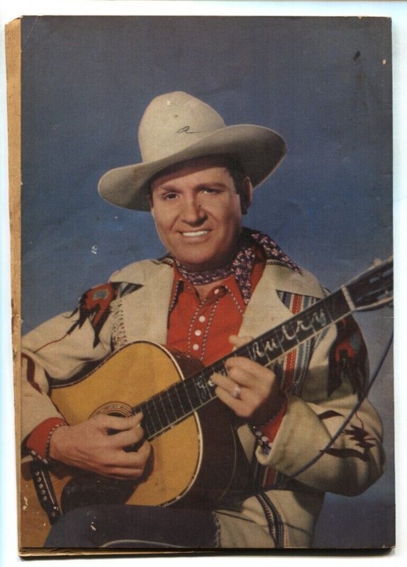 Gene Autry #4 1946-Dell-film star-rare-VG/FN