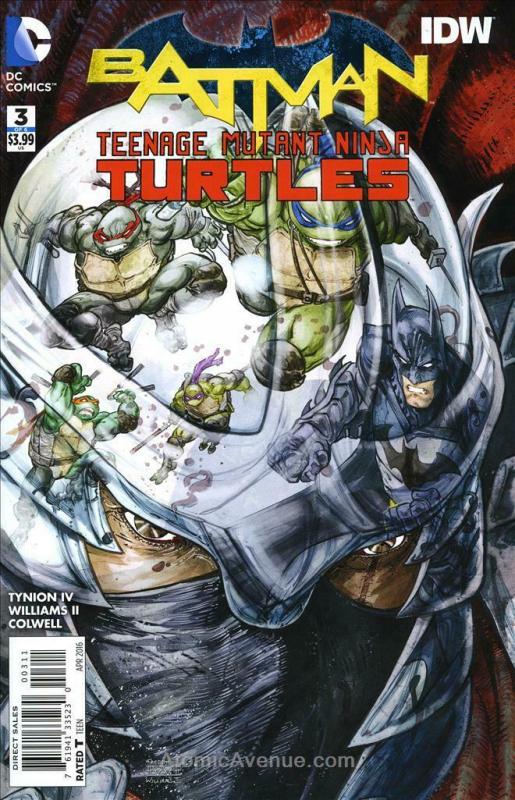 Batman/Teenage Mutant Ninja Turtles #3 VF/NM; DC | save on shipping - details in