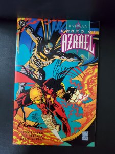 Batman: Sword of Azrael #1 (1993) signed by Joe Quesada and Kevin Nolan (#1-4)