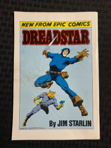 1983 COMICS INTERVIEW #4 FN- 5.5 Dreadstar / Jim Starlin / Roy G Krenkel