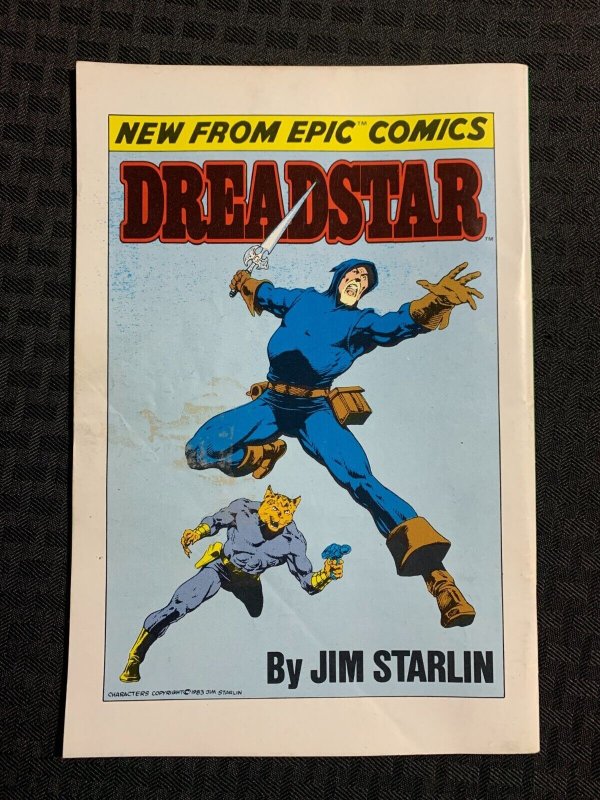 1983 COMICS INTERVIEW #4 FN- 5.5 Dreadstar / Jim Starlin / Roy G Krenkel