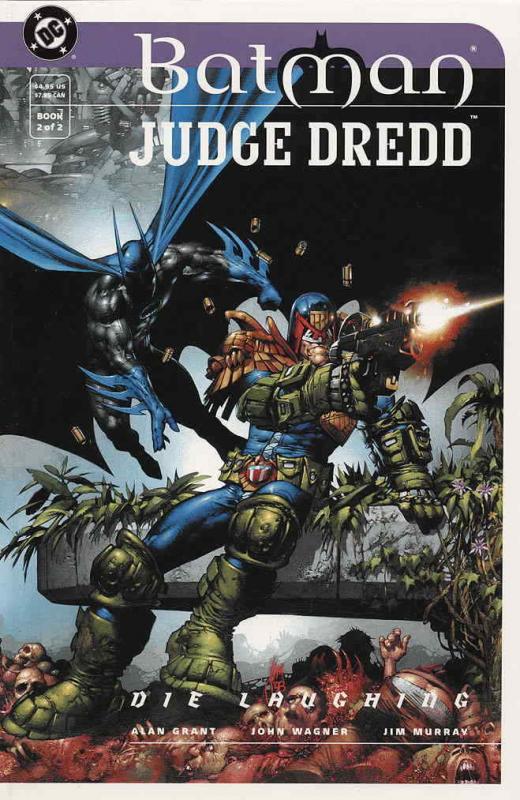 Batman/Judge Dredd: Die Laughing #2 VF/NM; DC | save on shipping - details insid