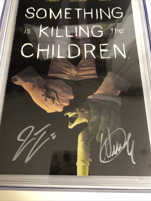 Something Is Killing The Children (2020) #10(CGC 9.6) Signed Tynion * Dell'edera