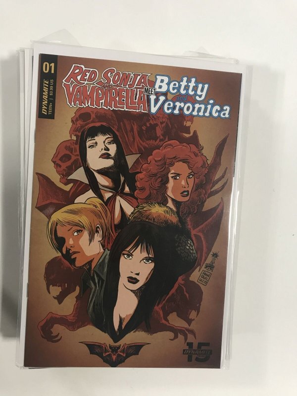 Red Sonja and Vampirella Meet Betty and Veronica #1 Cover B (2019) NM3B196 NE...