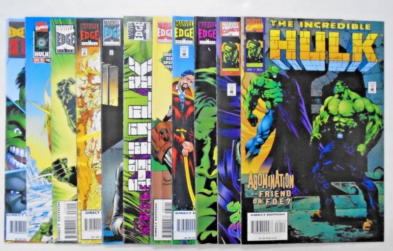 *Incredible Hulk (Marvel) #421-440, Cutting Edge 1; 21 HIGH GRADE Books
