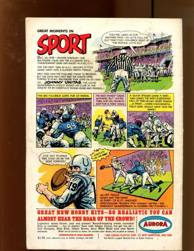 Blackhawk #215 - Dick Dillon Cover Art! (5.5) 1965