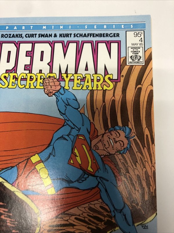Superman The Secret Years (1985) # 4 (VF) Canadian Price Variant • CPV • Rozakis