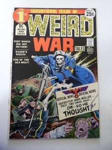 Weird War Tales #1 (1971) FN Condition