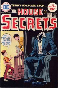 House of Secrets #128 VG ; DC | low grade comic February 1975 Horror