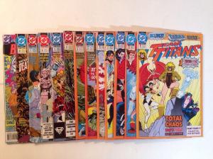 Team Titans 1-8 Near Mint Lot Set Run