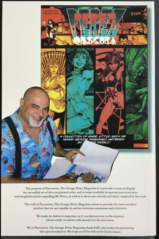 Pacesetter: The George Perez Magazine #8 - Tony Lorenz Prod - Spring 2007 