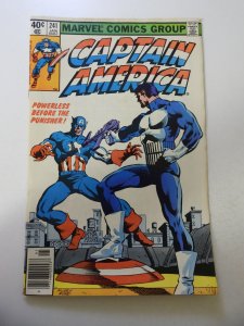 Captain America #241 (1980) VG/FN Condition stain bc