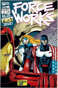 Force Works #1 (1994 v1) Dan Abnett Iron Man Spider-Woman NM-