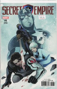 Secret Empire #0 Elizabeth Torque Variant (2017) Captain America