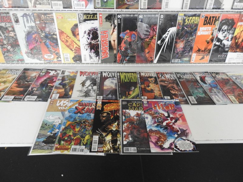Huge Lot 140+ Comics W/ Spider-Man, Wolverine, Daredevil, +More! Avg VF Cond!