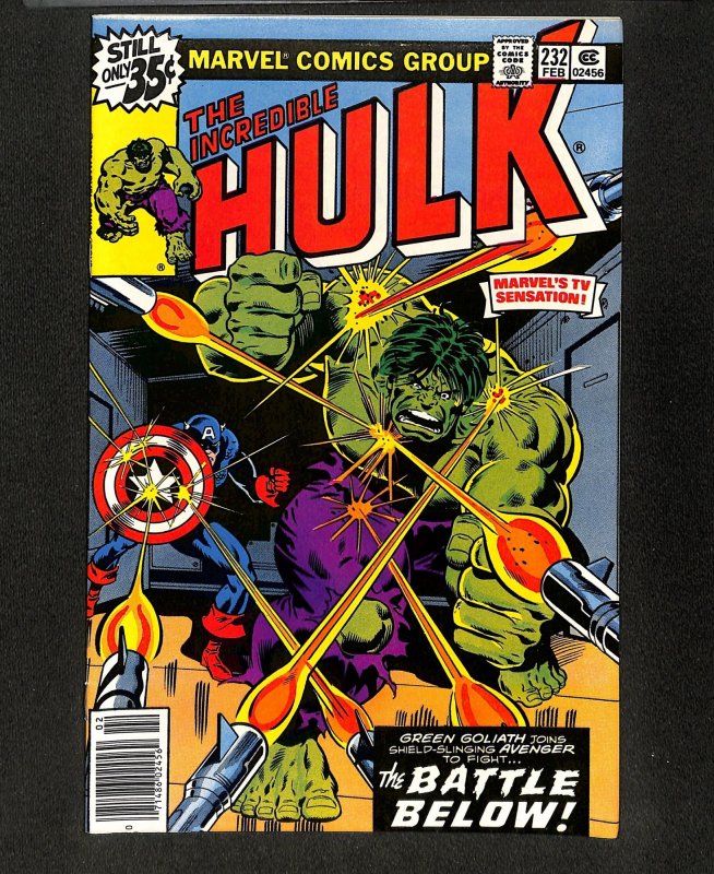 Incredible Hulk (1962) #232 Continued from Captain America #230!