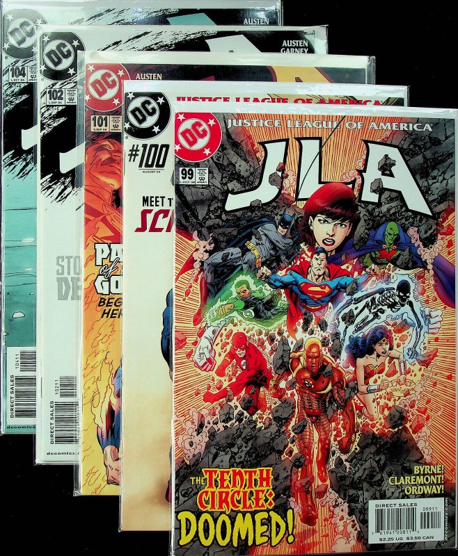 56 Justice League of America Comics DC - Near Mint