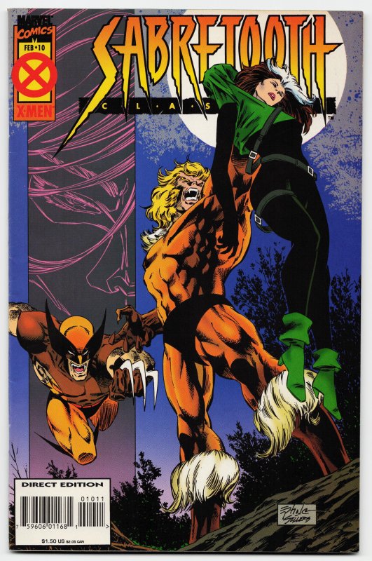 Sabretooth Classic #10 (1995) Sabretooth