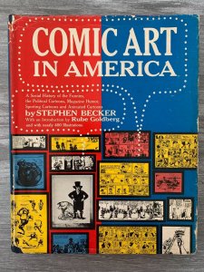 1959 COMIC ART IN AMERICA by Stephen Becker HC/DJ FN/GD+ 1st Simon & Schuster