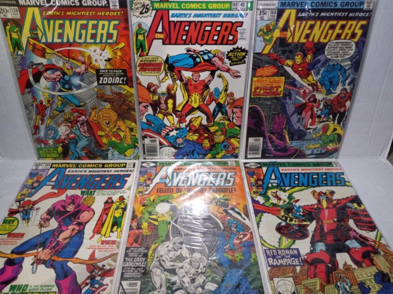 AVENGERS #120 + 148, 168, 169, 189, 191, 198 - THE ZODIAC - FREE SHIPPING 