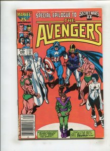 AVENGERS #266 (5.0) SILVER SURFER, SECRET WARS EPILOGUE!! 1985