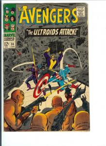 The Avengers  Vol. 1, #36 - Silver Jan. 1967 (VG) 