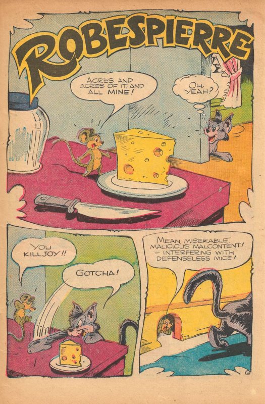 HA HA COMICS #35 (Nov 1946) 3.5VG- Great Funny Animals! Hubbard, Turner, DANG!